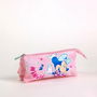 Trousse Fourre-Tout Triple Minnie Mouse Rose 2,2 x 1,1 x 22,5 cm