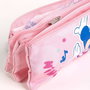 Cerdá 3 compartiments trousse de rangement Minnie avec motif 2.2 x 1.1 x onces 22.5 cm
