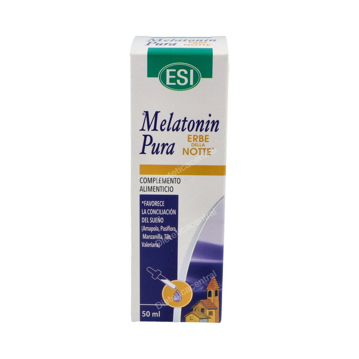 TREPATDIET-ESI Mélatonine Pura 1 mg avec Erbe della Notte 50 ml TREPATDIET-ESI Mélatonine Pura 1 mg avec Erbe della Notte 50 ml