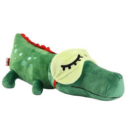 Fisher-Price Jouet Peluche Crocodile Dormilon 30 cm - Peluche Douce Sans Piles - Dès la Naissance