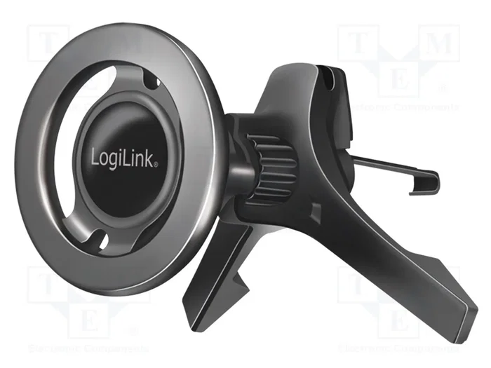 LOGILINK Attache automobile magnétique pour grille de ventilation, noir LOGILINK Attache automobile magnétique pour grille de ventilation, noir