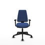 PIQUERAS Y CRESPO Chaise de Bureau Elche CP Bali Bleu marine