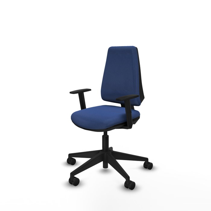 PIQUERAS Y CRESPO Chaise de Bureau Elche CP Bali Bleu marine PIQUERAS Y CRESPO Chaise de Bureau Elche CP Bali Bleu marine