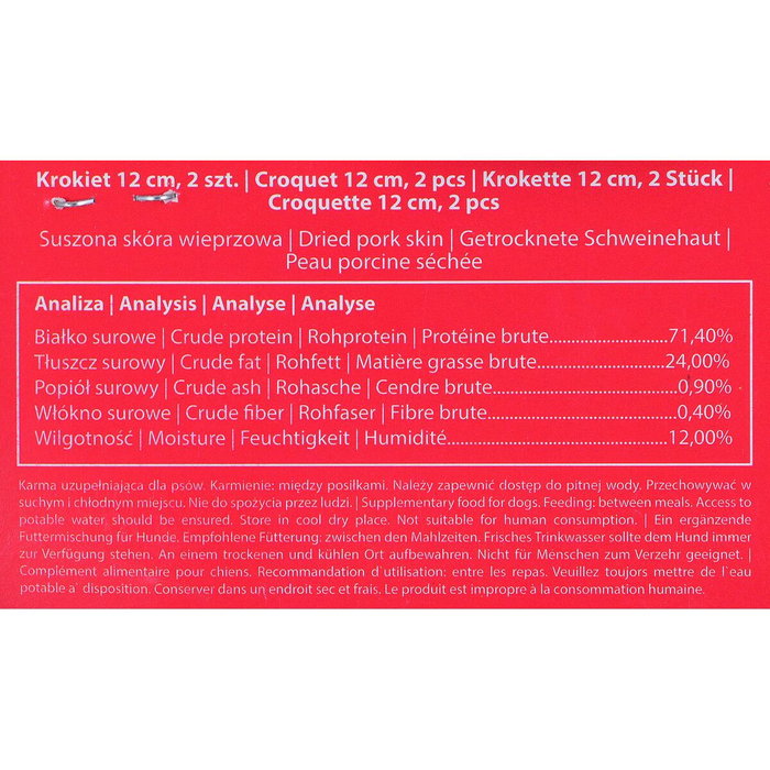 Maced Snack pour chiens Cochon 200 g