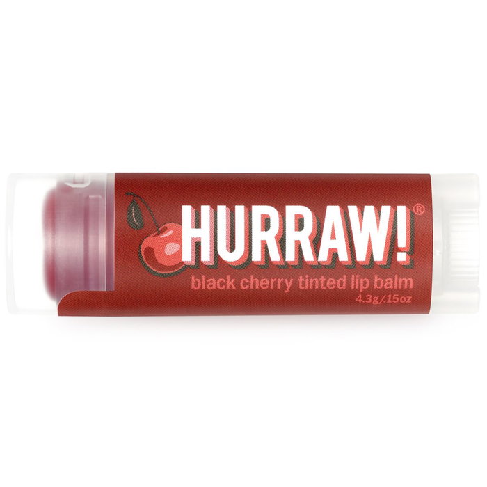 Hurraw! Baume à lèvres teinté Cerise Noire Hurraw! Baume à lèvres teinté Cerise Noire