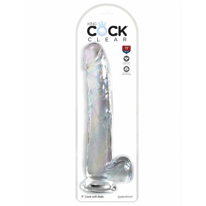 Gode réaliste Pipedream - King Cock Transparent