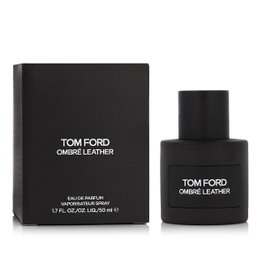Tom Ford Ombre Leather Eau de Parfum 50 ml - Parfum Homme Cuir Noir, Cardamome, Jasmín Sambac et Ambre