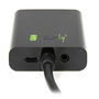 Techly Adaptateur Convertisseur HDMI vers VGA avec Port Audio et Alimentation Micro USB