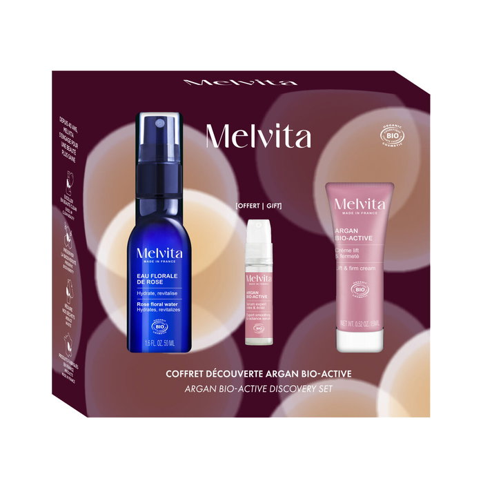Melvita Coffret Bio-Actif Argan - Sérum 30ml et Crème 15ml