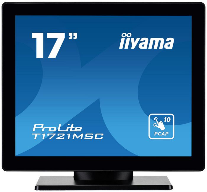 Iiyama ProLite T1721MSC-B2 - Écran tactile PCAP 17" (1280x1024) 10 points tactiles, Haut-parleurs, Ports VGA/HDMI/USB, Monture réglable Iiyama ProLite T1721MSC-B2 - Écran tactile PCAP 17" (1280x1024) 10 points tactiles, Haut-parleurs, Ports VGA/HDMI/USB, Monture réglable