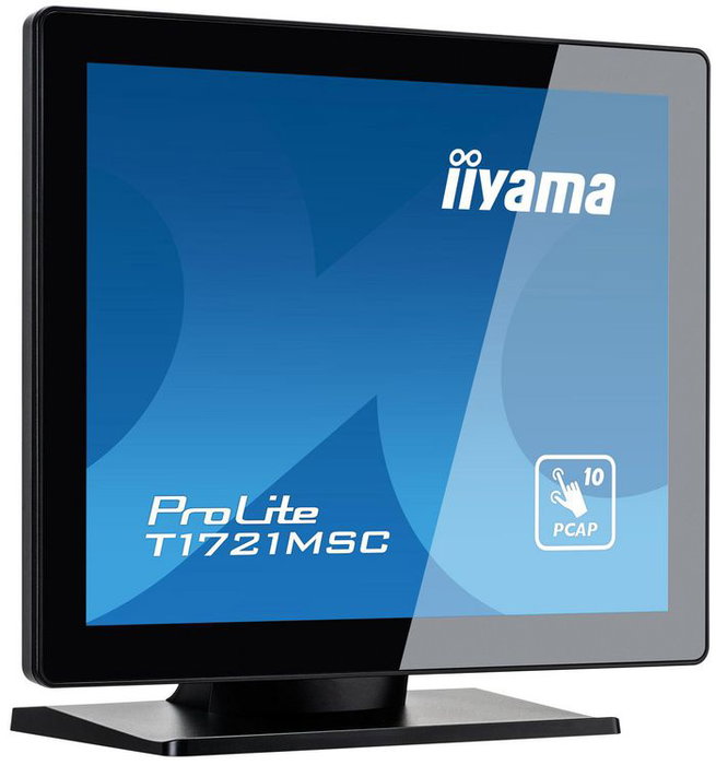 Iiyama ProLite T1721MSC-B2 - Écran tactile PCAP 17" (1280x1024) 10 points tactiles, Haut-parleurs, Ports VGA/HDMI/USB, Monture réglable Iiyama ProLite T1721MSC-B2 - Écran tactile PCAP 17" (1280x1024) 10 points tactiles, Haut-parleurs, Ports VGA/HDMI/USB, Monture réglable