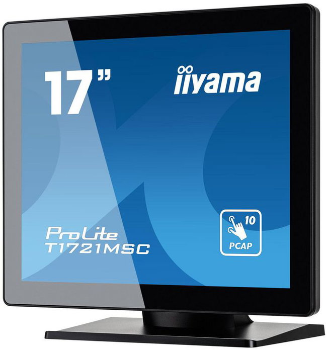 Iiyama ProLite T1721MSC-B2 - Écran tactile PCAP 17" (1280x1024) 10 points tactiles, Haut-parleurs, Ports VGA/HDMI/USB, Monture réglable Iiyama ProLite T1721MSC-B2 - Écran tactile PCAP 17" (1280x1024) 10 points tactiles, Haut-parleurs, Ports VGA/HDMI/USB, Monture réglable