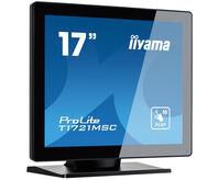 Iiyama ProLite T1721MSC-B2 - Écran tactile PCAP 17" (1280x1024) 10 points tactiles, Haut-parleurs, Ports VGA/HDMI/USB, Monture réglable Iiyama ProLite T1721MSC-B2 - Écran tactile PCAP 17" (1280x1024) 10 points tactiles, Haut-parleurs, Ports VGA/HDMI/USB, Monture réglable