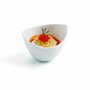 Quid Tapa Banderilla Gastro Fun 9x6 cm Porcelaine Blanche (12 Unités)