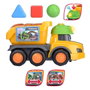 Smoby - Camion Harry ABC 30 cm - Jouet en Plastique avec Sons et Lumières - Fonctionne sur Piles (Incluses) - À partir de 12 Mois