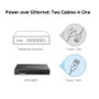 Mercusys MS108GP Switch 8 ports Gigabit avec 7 ports PoE+. en noir