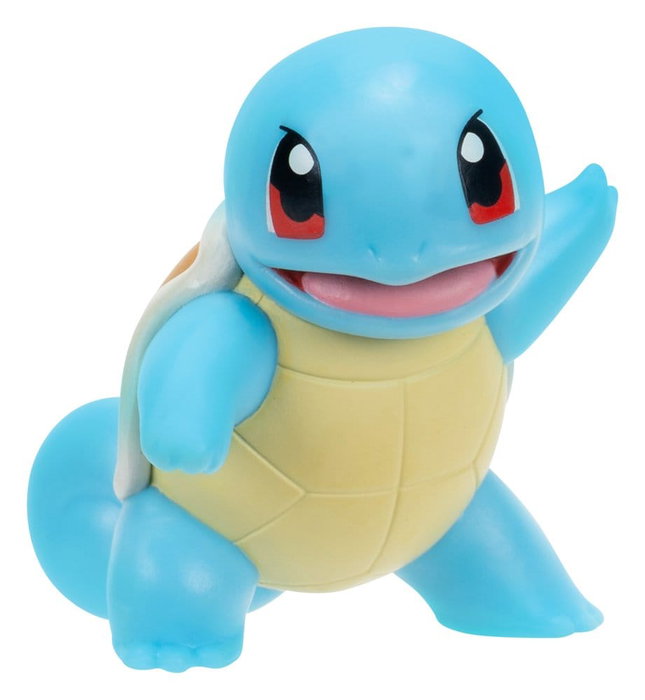 Jazwares Pokémon Battle Figure figurines 3-Pack Carapuce, Toutombe & Joliflor