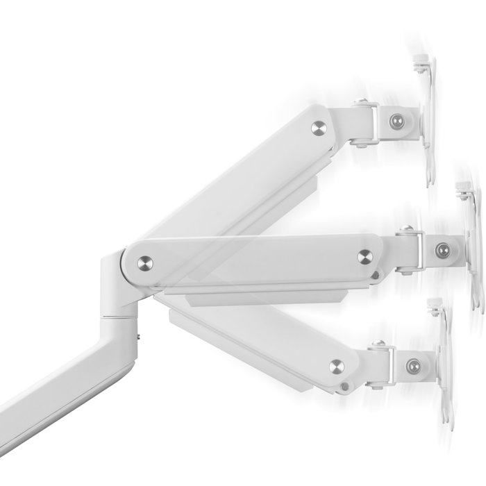 One for All Monitor Mount Solid Single White DM 4120