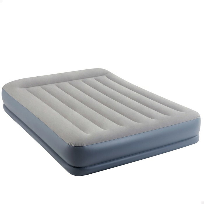 Intex Lit Gonflable Beam Standard Queen Size Gris Intex Lit Gonflable Beam Standard Queen Size Gris