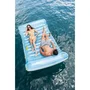 Intex - Lounge Hamac Tropical - Matelas gonflable de piscine avec ombrelle détachable - 224 x 150 x 165 cm - Supporte 200 kg