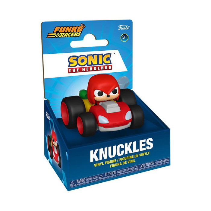 Sonic The Hedgehog Super Racers Diecast figurine Knuckles 5 cm Sonic The Hedgehog Super Racers Diecast figurine Knuckles 5 cm
