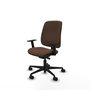 Piqueras y Crespo Alares Chaise de Bureau Brun foncé