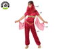 Atosa Déguisement Princesse Arabe Rouge Enfant