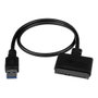 Startech USB31SATA Startech.com Cable Adaptateur USB 3.1 à SATA 10 Gbps UASP pour SSD/HDD 2.5 pouces