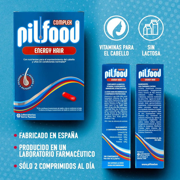 Pilfood COMPLEX ENERGY 180 comprimés Pilfood COMPLEX ENERGY 180 comprimés