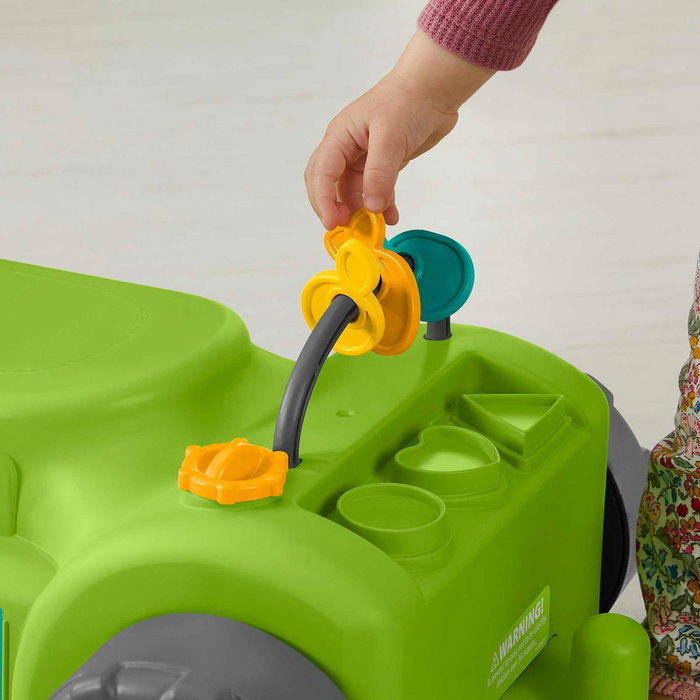 Fisher-Price Ride Y Aprende Tractor 4-en-1 HRB83 - Jouet de développement avec marcheur, dès 12 mois Fisher-Price Ride Y Aprende Tractor 4-en-1 HRB83 - Jouet de développement avec marcheur, dès 12 mois