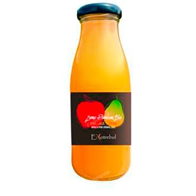 EKOTREBOL Jus de pomme et poire Bio 250 ml - Premium, pressé à froid, sans concentré ni conservateurs EKOTREBOL Jus de pomme et poire Bio 250 ml - Premium, pressé à froid, sans concentré ni conservateurs