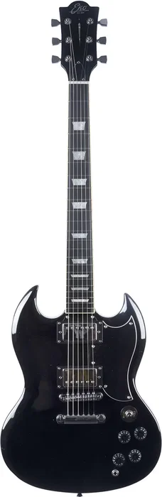 EKO Starter DV300 Guitare électrique type SG - Noir