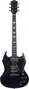 EKO Starter DV300 Guitare électrique type SG - Noir