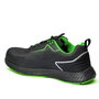 Sparco Traction Sanyo SBTB0002B0K15042 Chaussure De Sécurité S1P ESD HRO Noir-Vert Taille 42