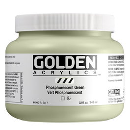 Golden Heavy Body Vert Phosphorescent 946 ml
