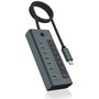 Icy IB-HUB1457-C31 Hub USB 3.2 Gen2 à 7 ports Type-C