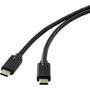 MicroConnect Câble USB-C 3.2 Gen 2 pour stations d'accueil HP - 10 Gbps, 100W, 4K/60Hz - 1 mètre