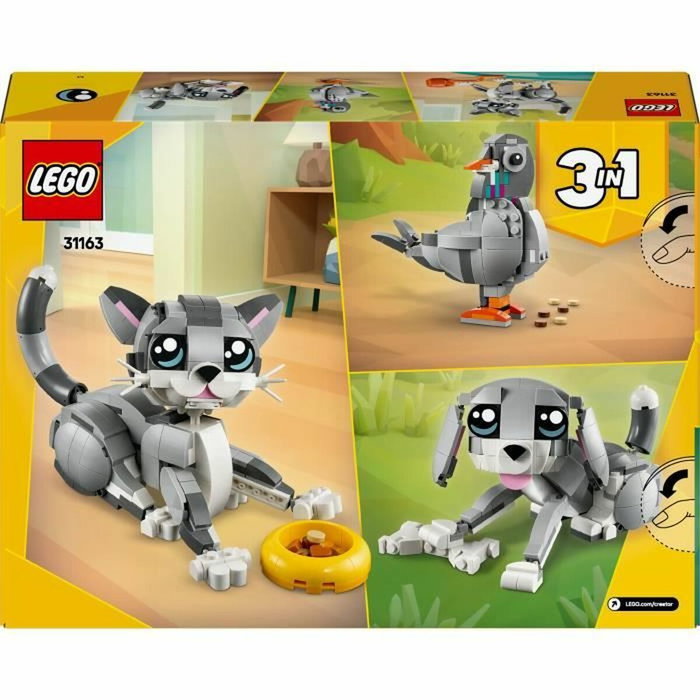 LEGO Creator 3-en-1 Le chat joueur, 31163