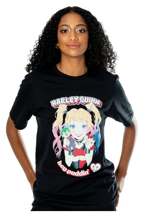 DC T-Shirt Harley Quinn Anime Puddin' (XXL)