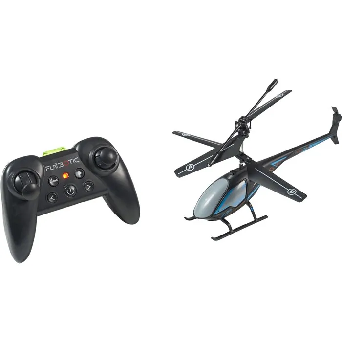 Silverlit Air Striker - Héllicoptère radiocommandé FLYBOTIC - Vol stable - Batterie rechargeable - À partir de 8 ans - Vol stationnaire automatique