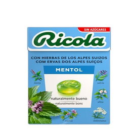 RICOLA Caramels sans sucre saveur menthol 50 g