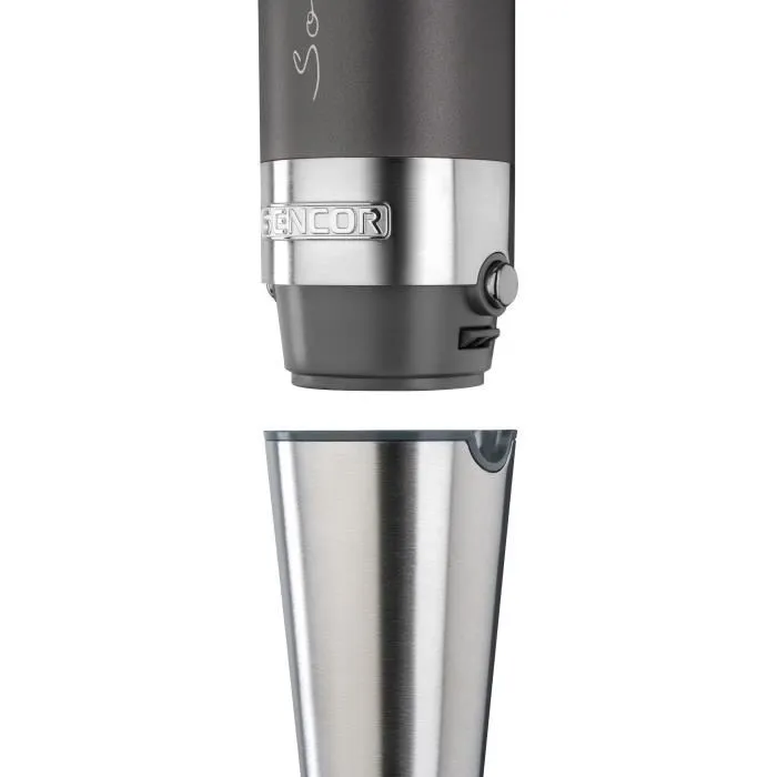 Sencor Mixeur plongeant 4 en 1 SHB 5608BK-EUE3 - 1200 W - Noir