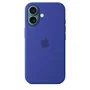 Apple iPhone 16 Coque en silicone avec MagSafe - Ultramarine