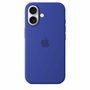 Apple Coque en silicone avec MagSafe pour iPhone 16 - Ultramarine