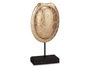 GIFTDECOR Caparazon de tortue avec base or