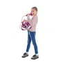 Lexibook - Sac à main enceinte musicale La Reine des Neiges pour enfant, avec microphone à effets vocaux, effets lumineux et port auxiliaire 3.5mm