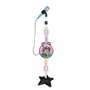 Reig Microphone de karaoké sur pied avec amplification et connexion MP3, 3 piles AA, éclairage, pour enfant (3 ans et plus)