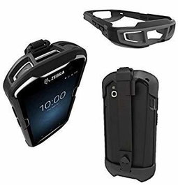 Zebra TC5X - Bottier de Protection Renforcé avec Dragonne de Main pour Terminal Mobile - Compatible avec Poignée Déclencheur