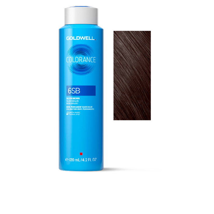 Goldwell COLORANCE Teinte #6SB Coloration Semi-Permanente pour Femme 120 ml