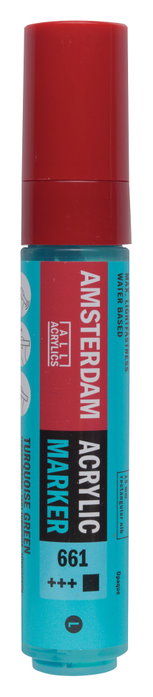 Amsterdam Marqueur Acrylique 15 mm Vert Turquoise 661 Amsterdam Marqueur Acrylique 15 mm Vert Turquoise 661